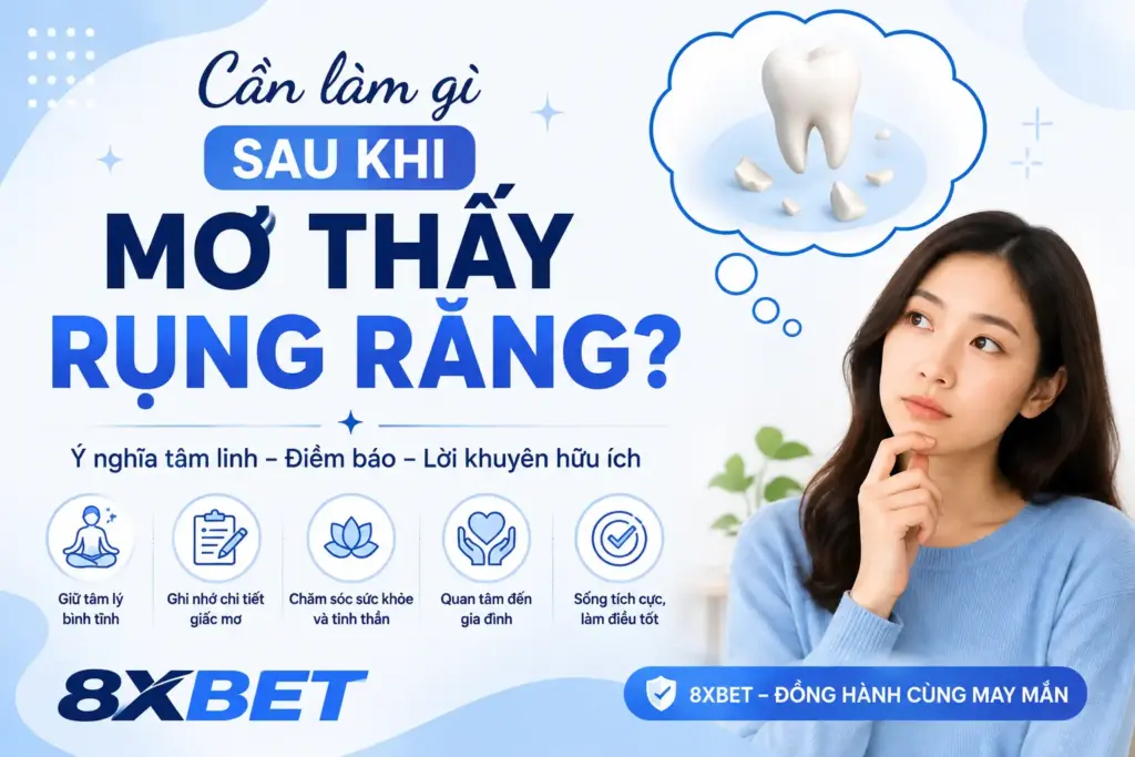 Cần làm gì sau khi mơ thấy rụng răng