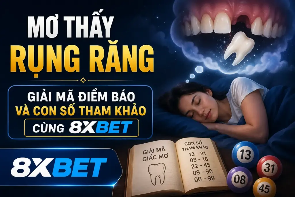 Mơ Thấy Rụng Răng – Giải Mã Điềm Báo Và Con Số Tham Khảo Cùng 8XBET